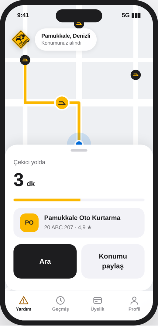 Yolyardim.com app